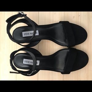Steve Madden Women Little Black Heels